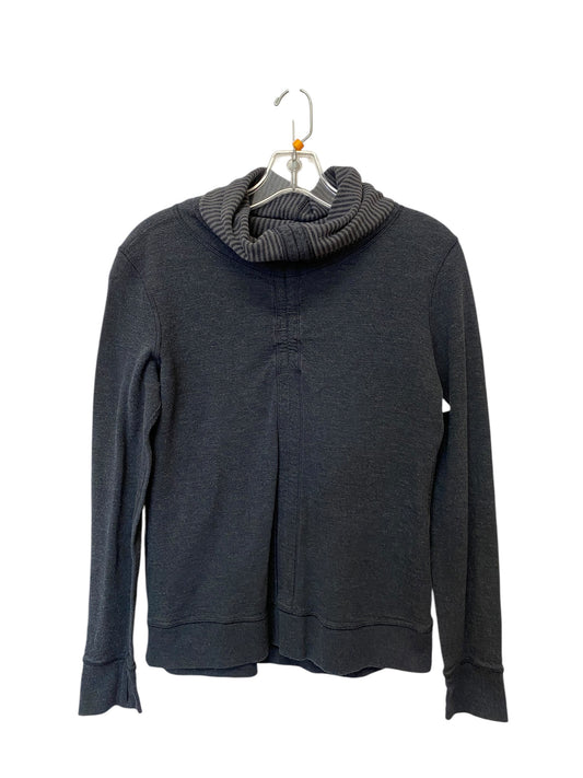 Athletic Sweatshirt Collar By Lululemon In Grey, Size: M