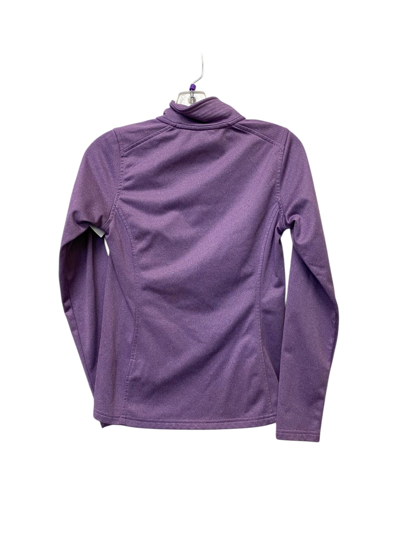 Athletic Jacket By The North Face In Purple, Size: Xs