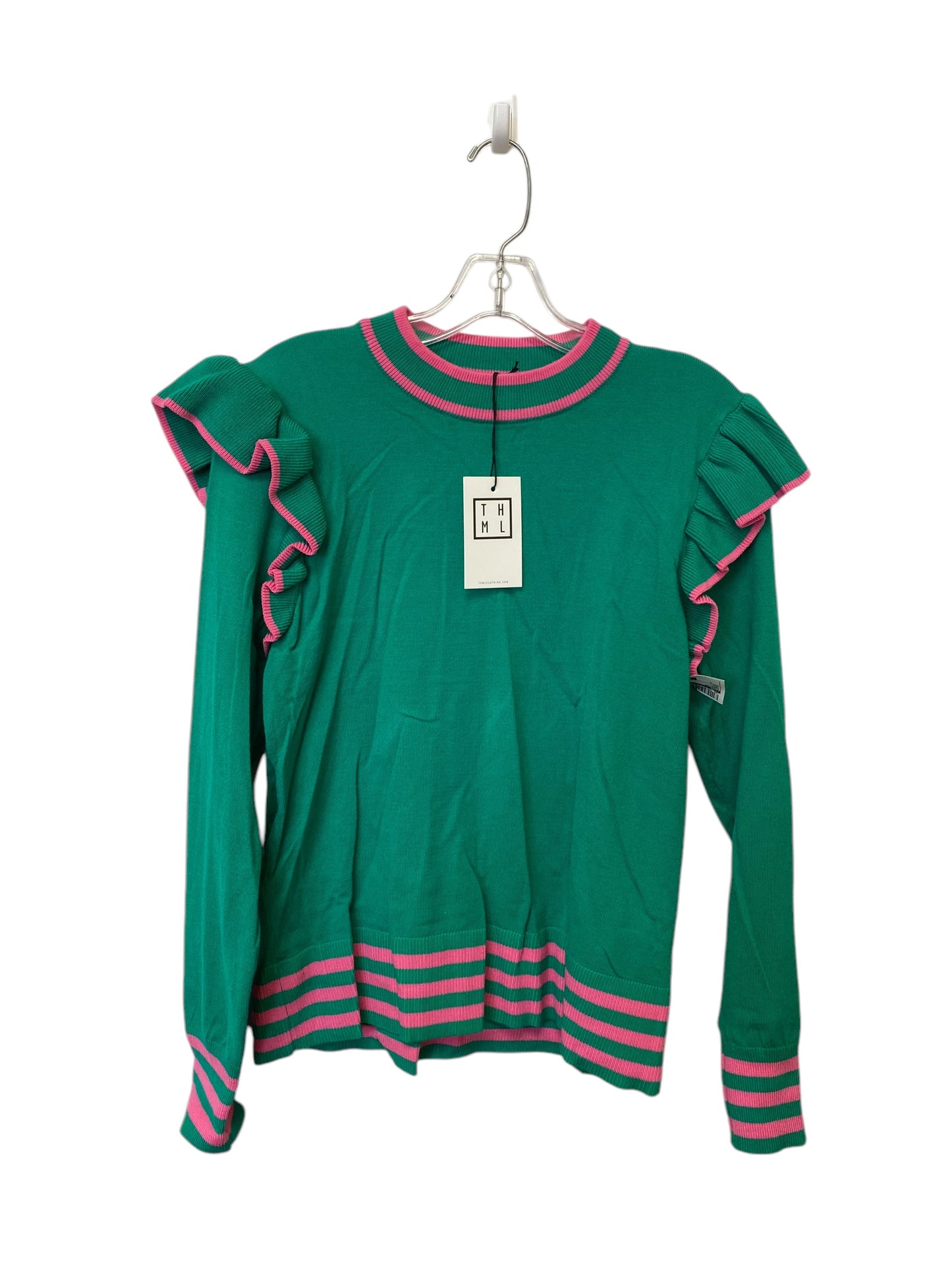 Sweater By Thml In Green, Size: S