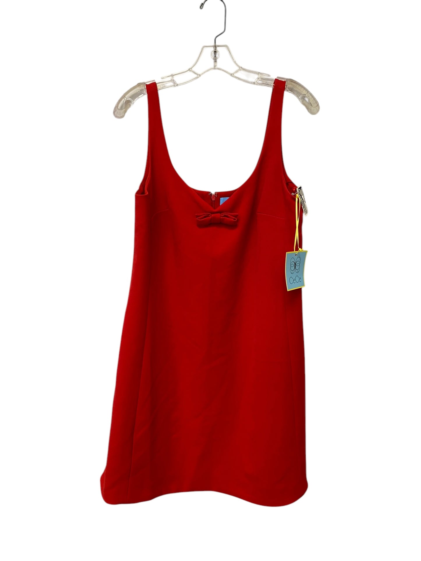 Dress Casual Midi By Cece In Red, Size: 12