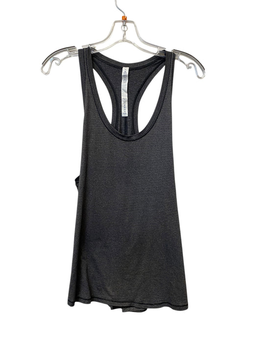 Athletic Tank Top By Lululemon In Grey, Size: 8