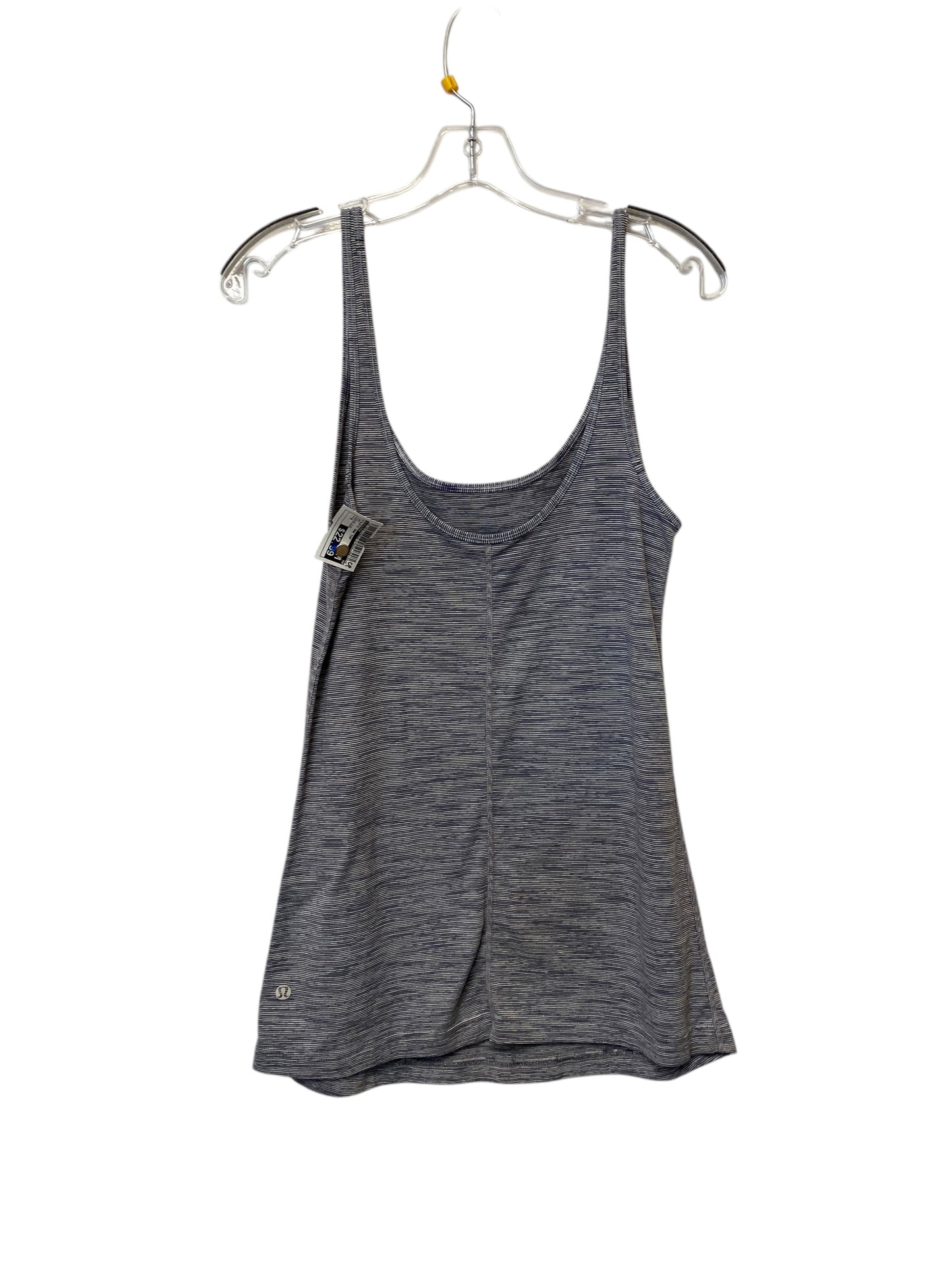 Athletic Tank Top By Lululemon In Grey, Size: M