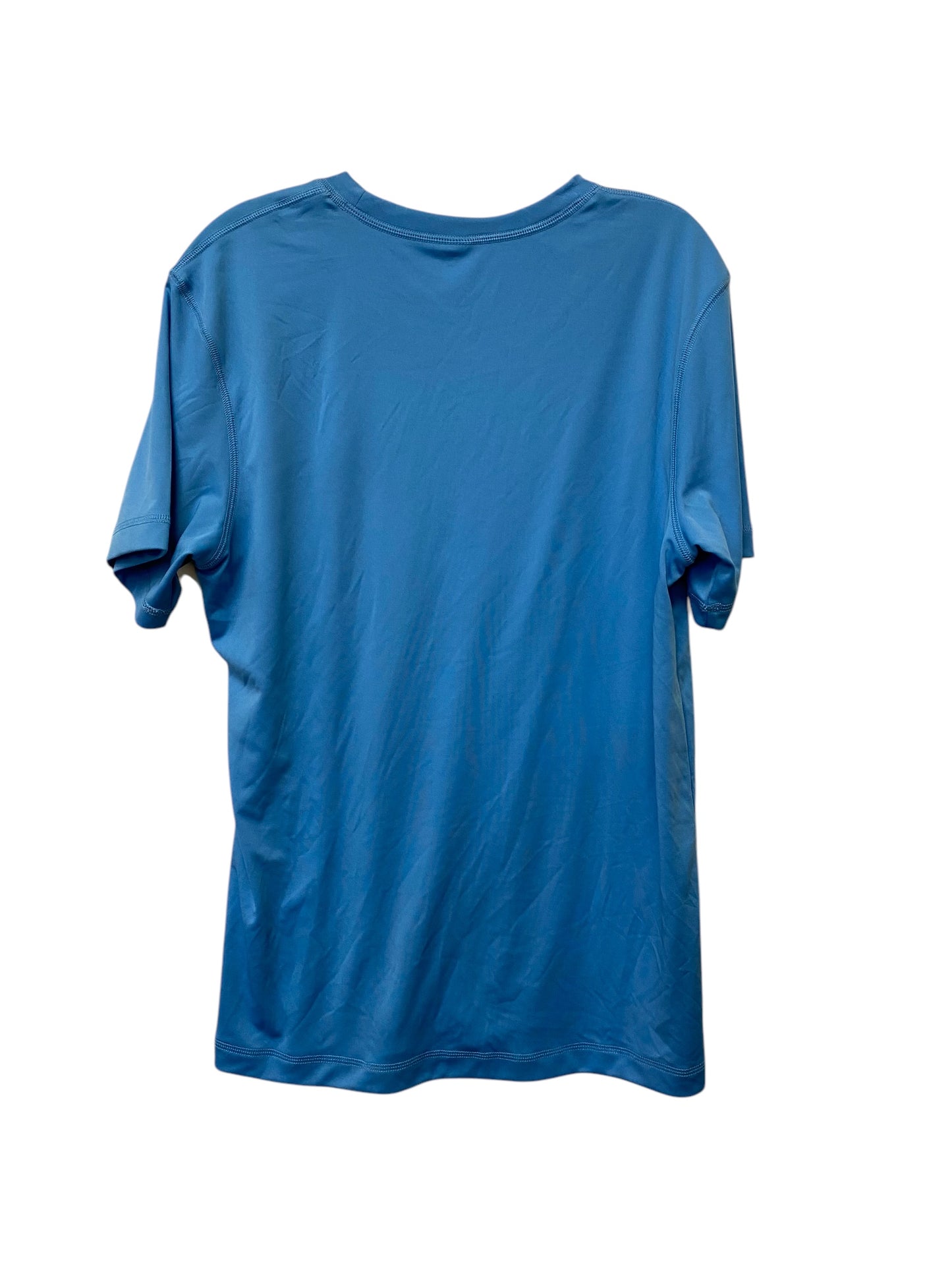 Athletic Top Short Sleeve By Alo In Blue, Size: M