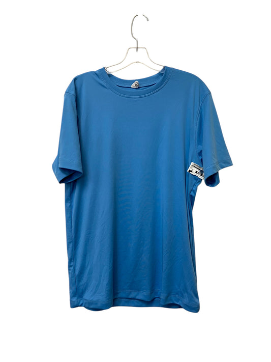 Athletic Top Short Sleeve By Alo In Blue, Size: M