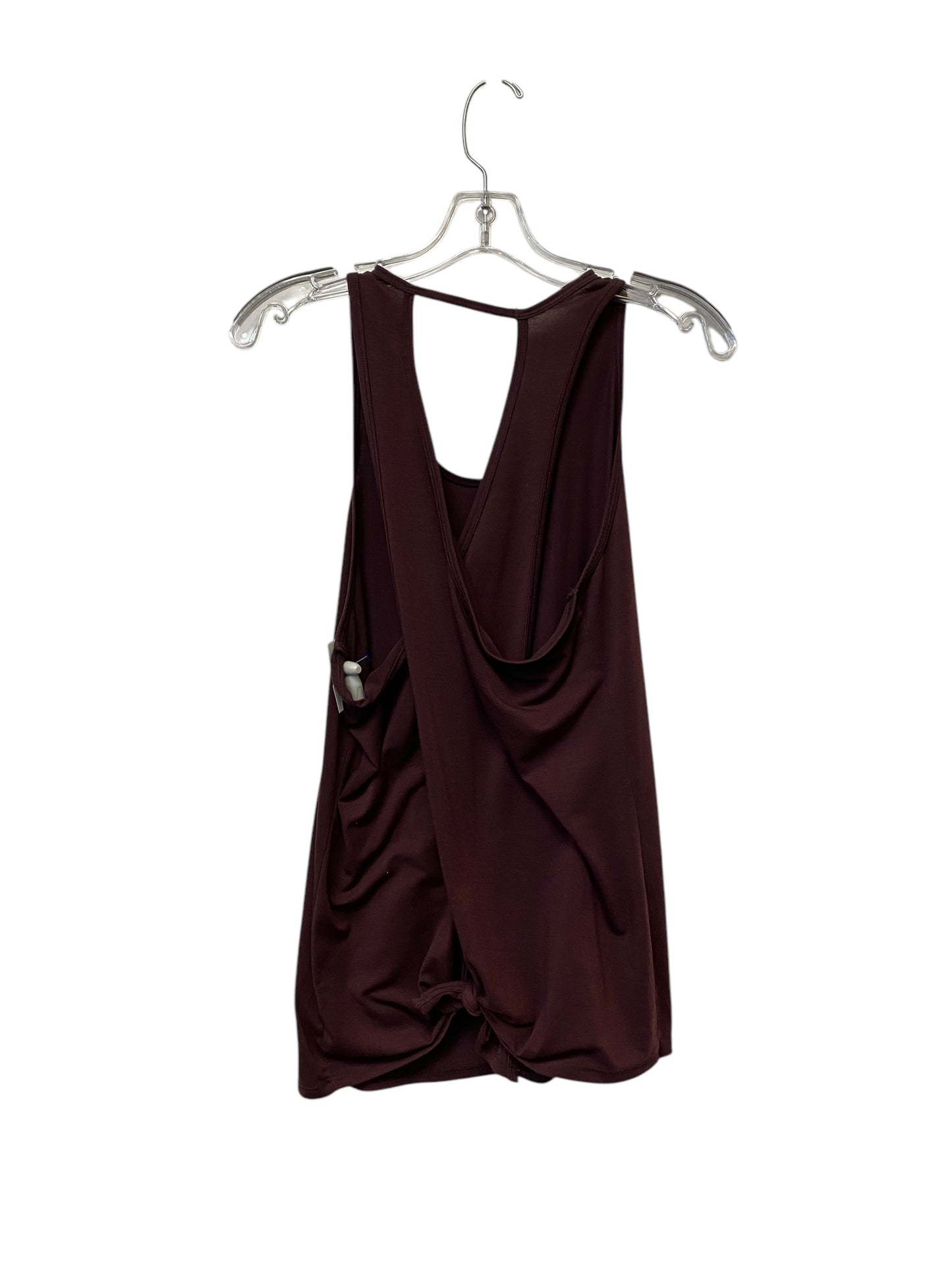 Athletic Tank Top By Athleta In Maroon, Size: S