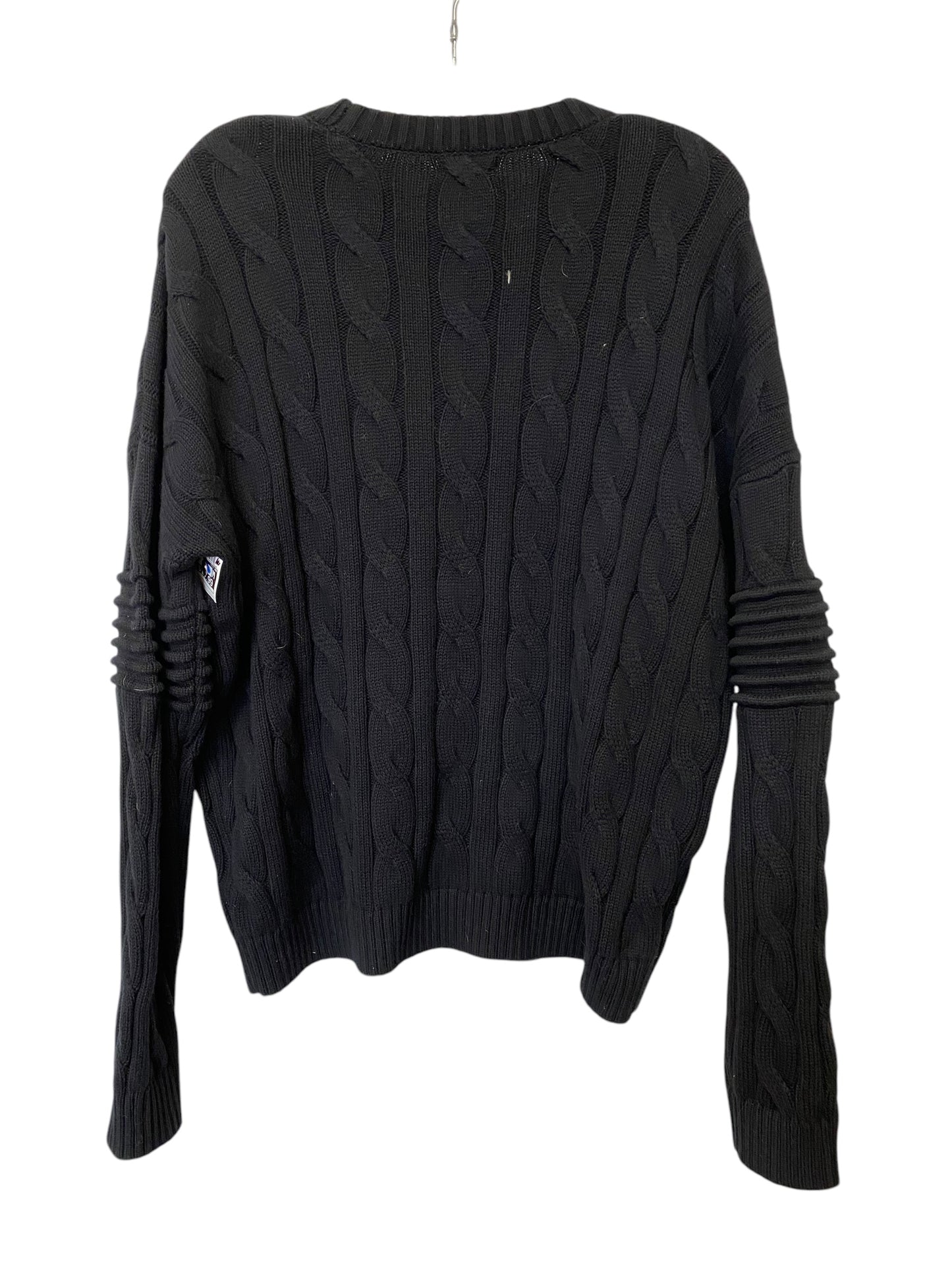 Sweater By Clothes Mentor In Black, Size: M