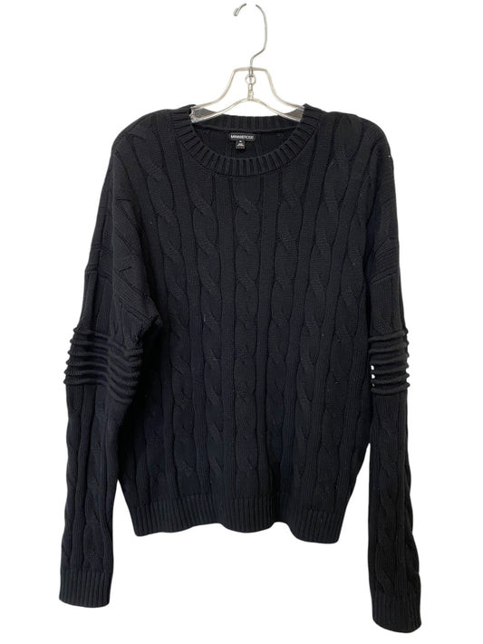 Sweater By Clothes Mentor In Black, Size: M