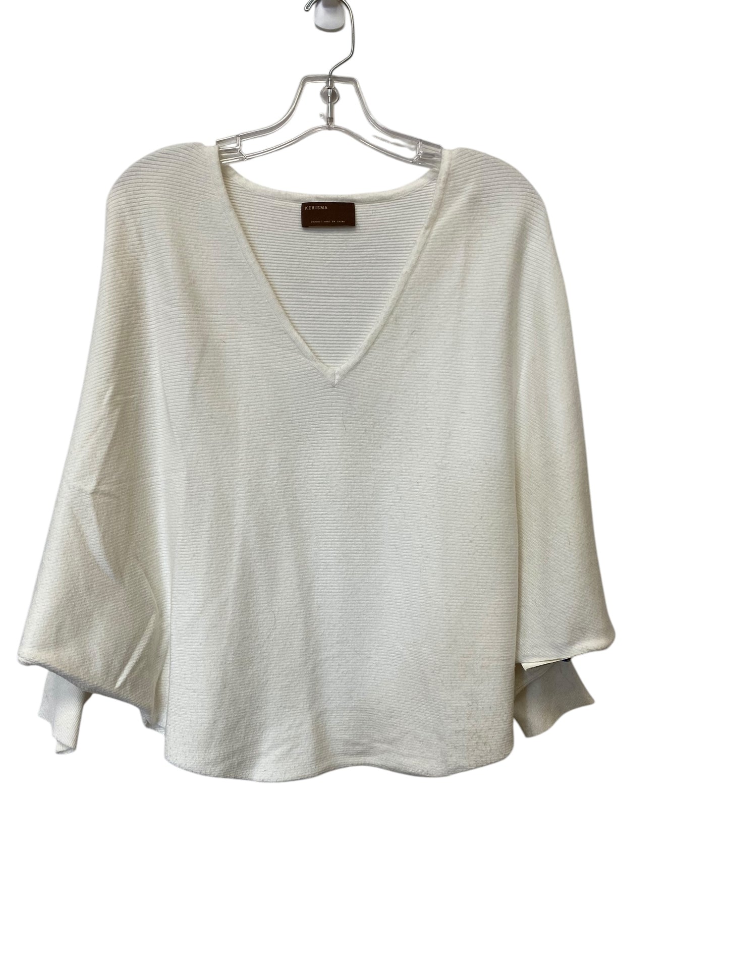 Sweater By Kerisma In White, Size: M