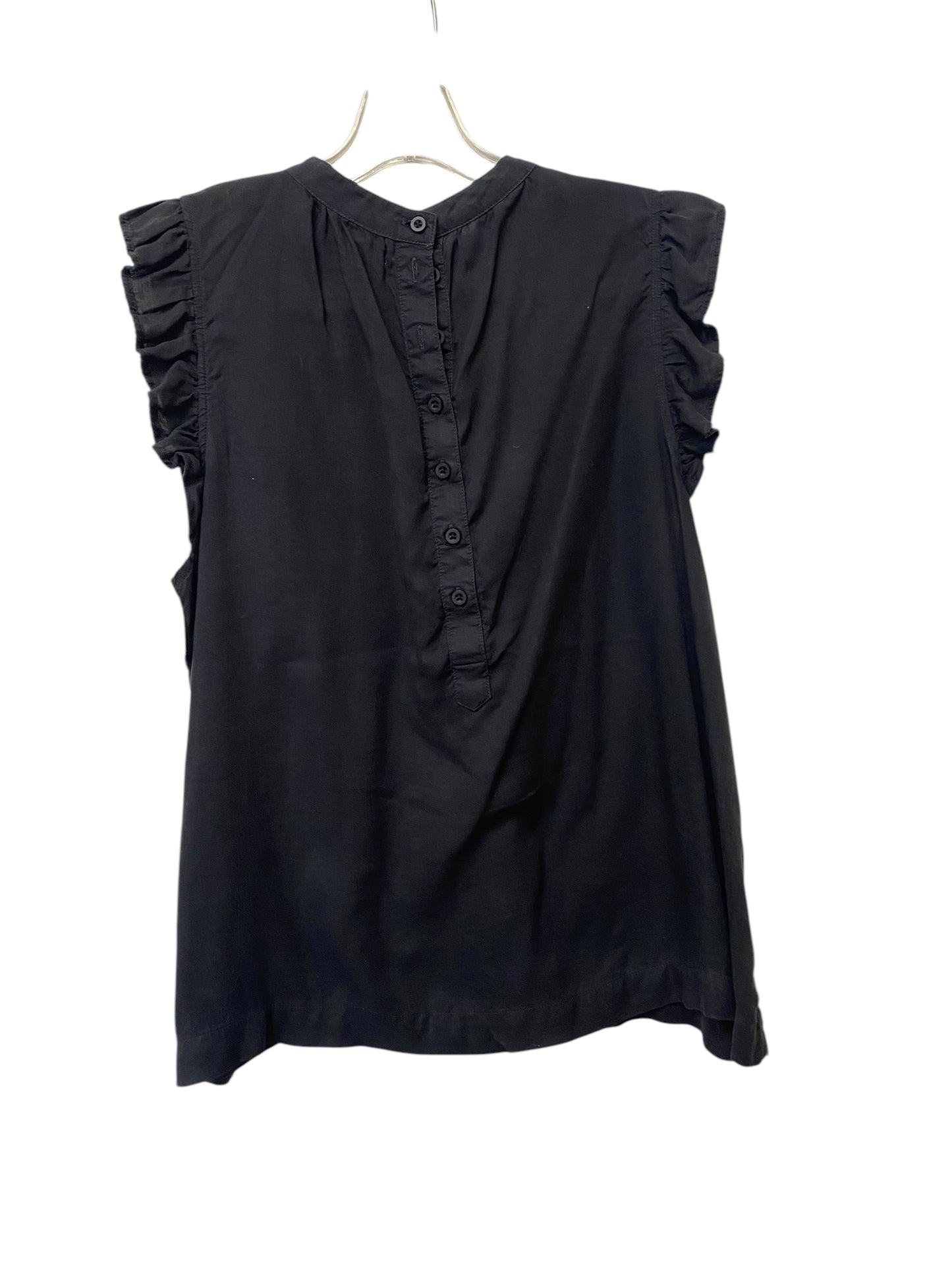 Top Sleeveless By Cloth & Stone In Black, Size: M