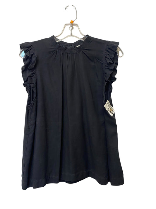 Top Sleeveless By Cloth & Stone In Black, Size: M