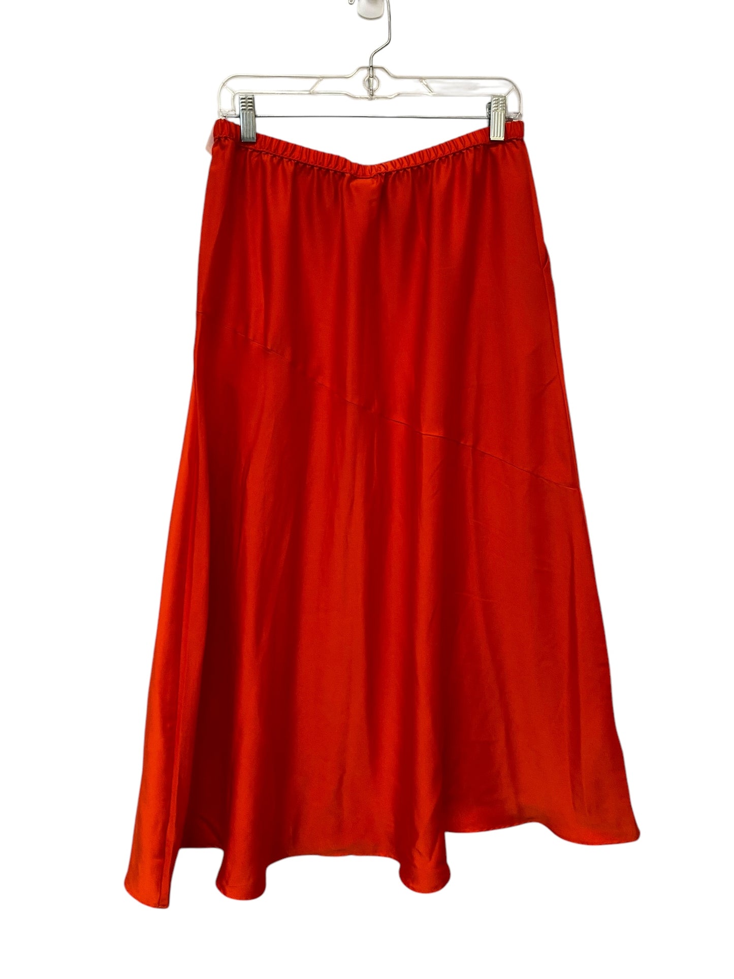 Skirt Maxi By A New Day In Red, Size: M