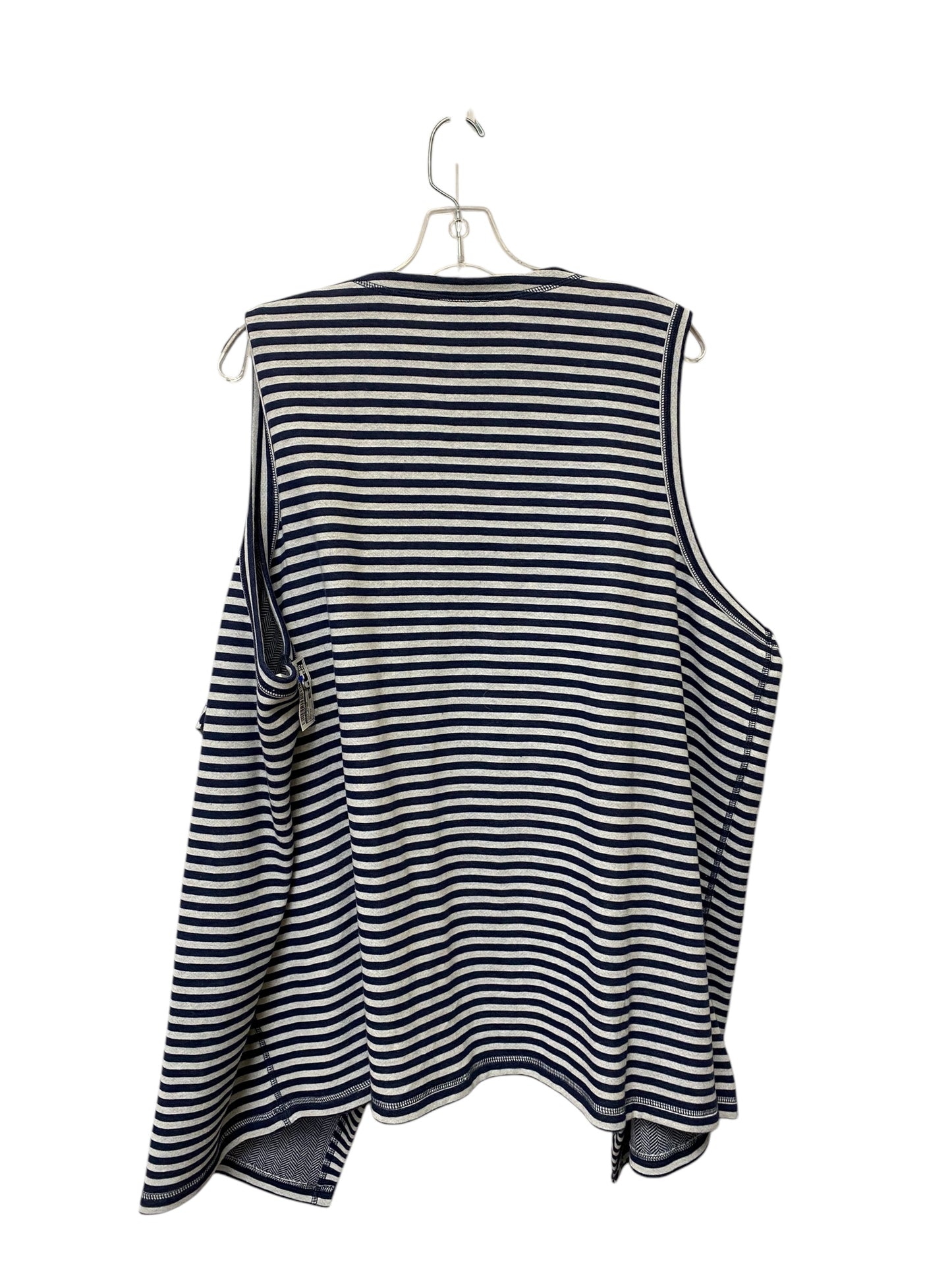 Vest Other By Cj Banks In Striped Pattern, Size: 3x