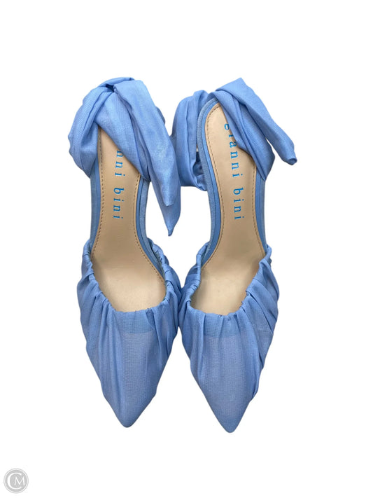 Shoes Heels Stiletto By Gianni Bini In Blue, Size: 8