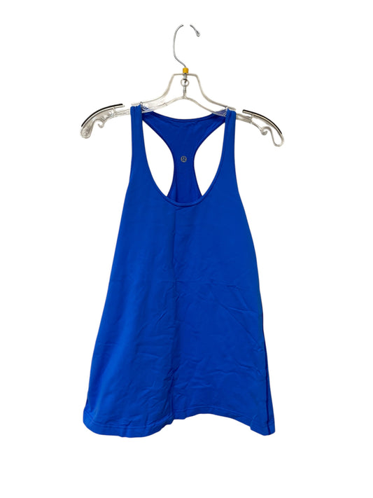 Athletic Tank Top By Lululemon In Blue, Size: L