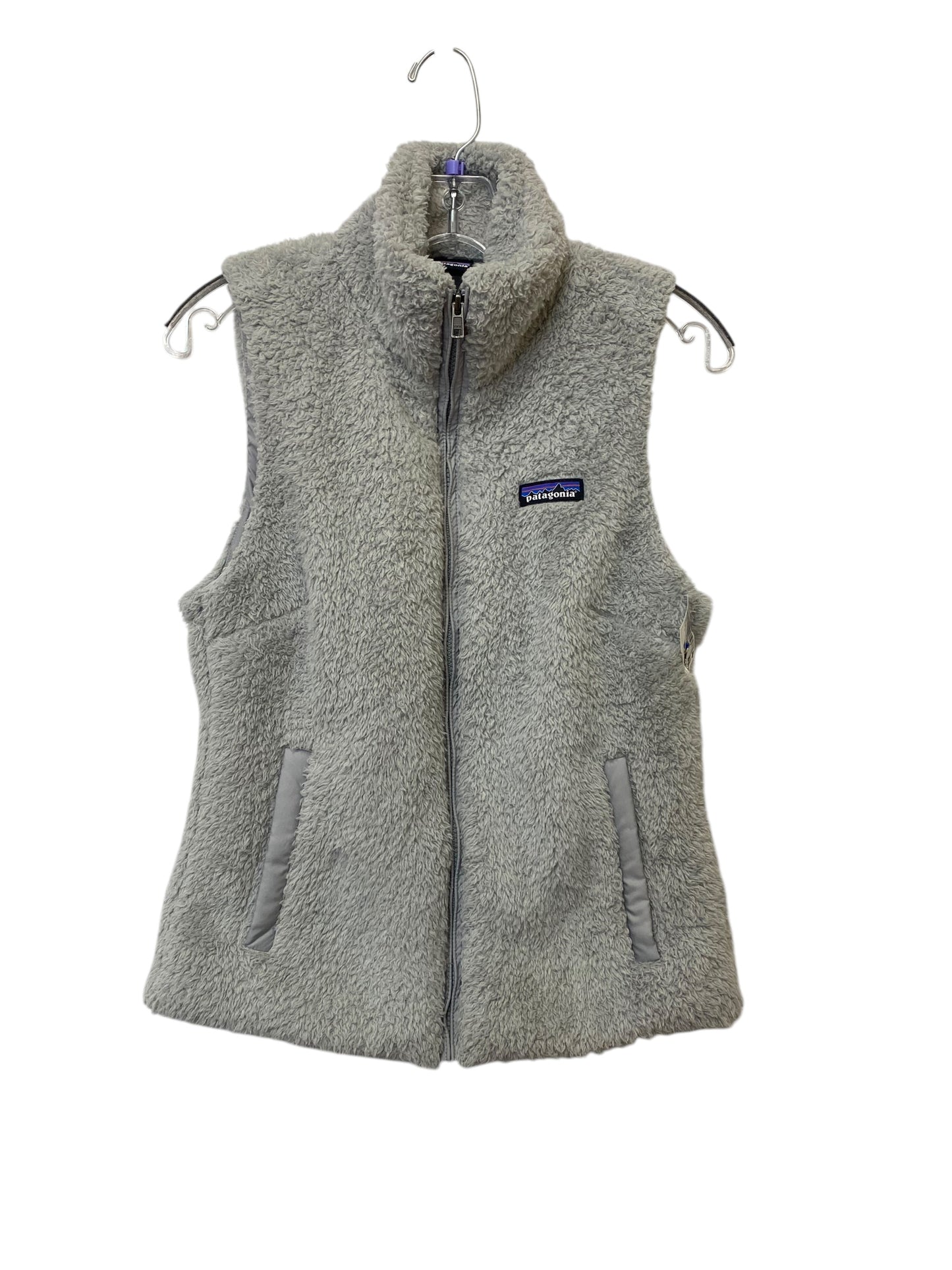 Vest Faux Fur & Sherpa By Patagonia In Grey, Size: S