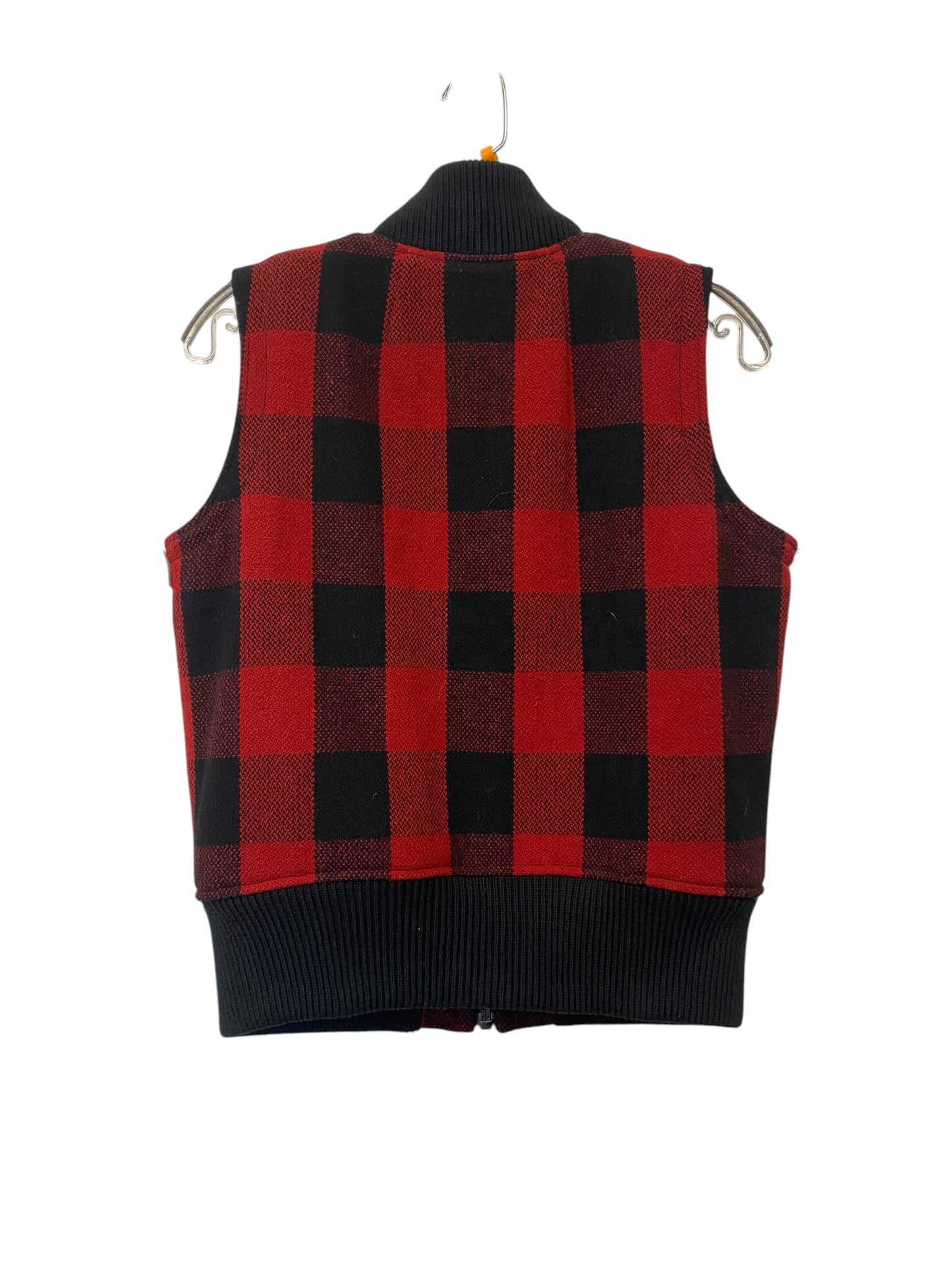 Vest Faux Fur & Sherpa By Madewell In Red, Size: S