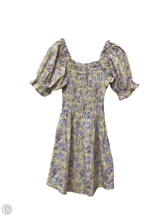 Dress Casual Midi By Levis In Floral Print, Size: M