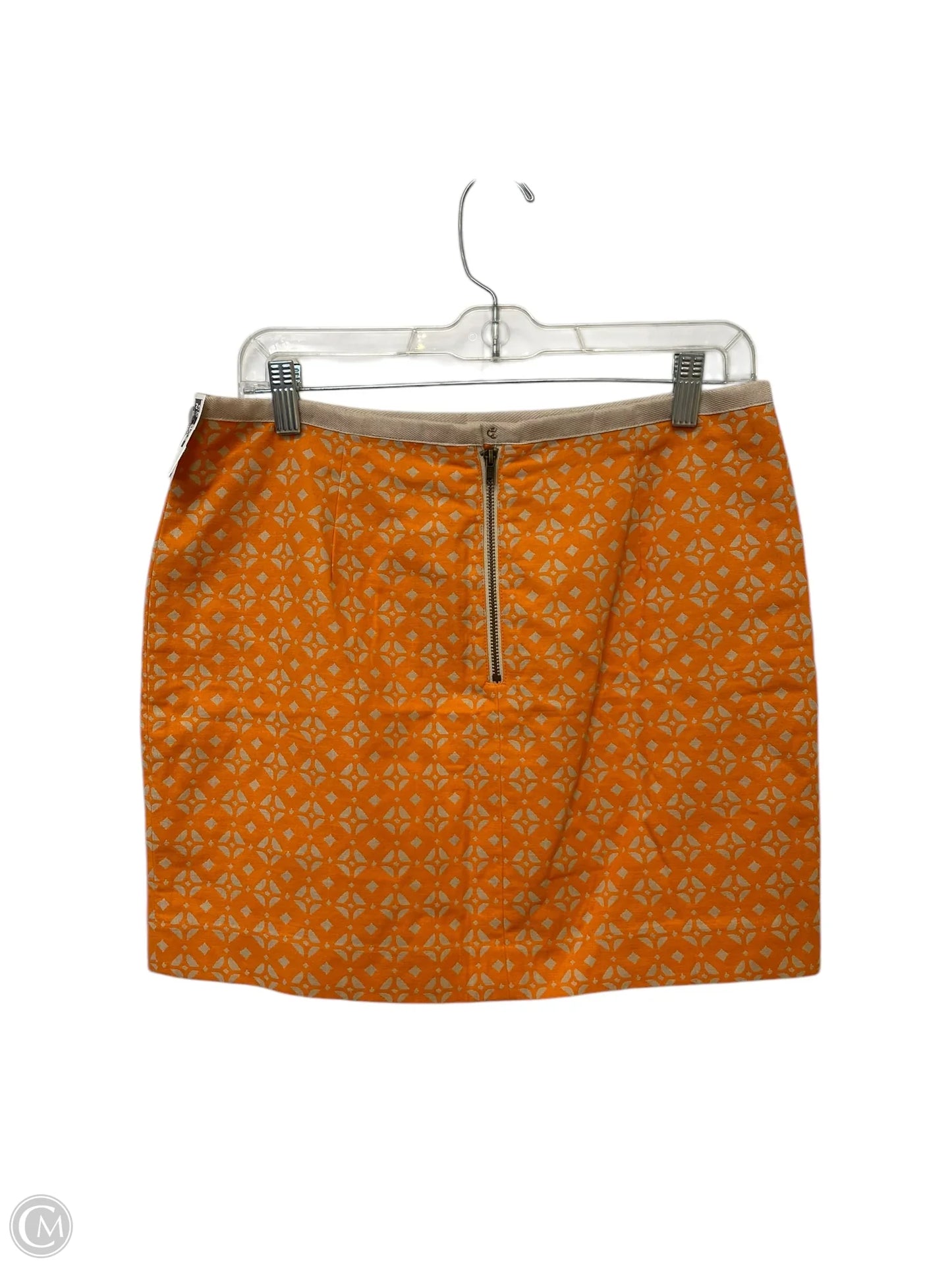 Skirt Midi By Fossil In Orange, Size: 8