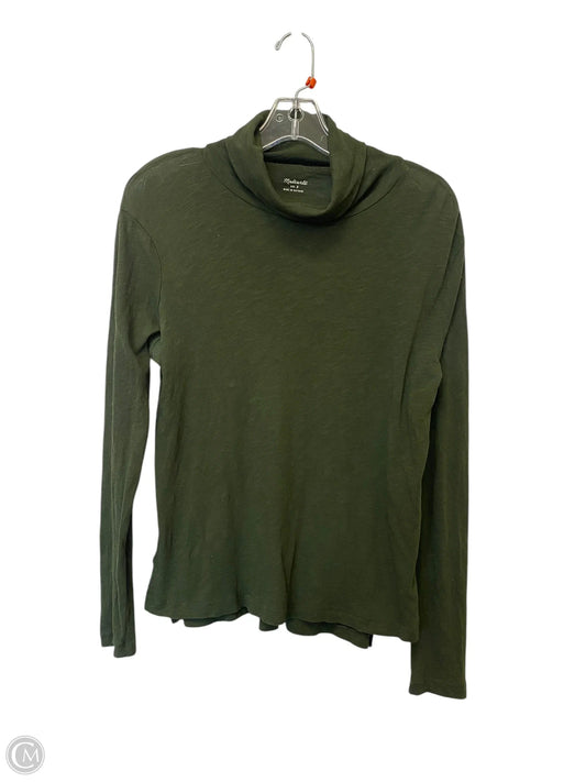 Top Long Sleeve By Madewell In Green, Size: S