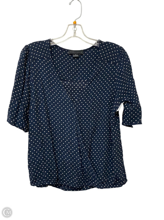 Top Short Sleeve By Sanctuary In Polkadot Pattern, Size: M