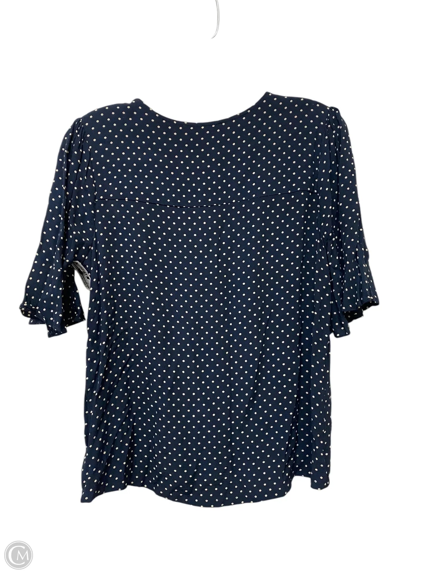 Top Short Sleeve By Sanctuary In Polkadot Pattern, Size: M