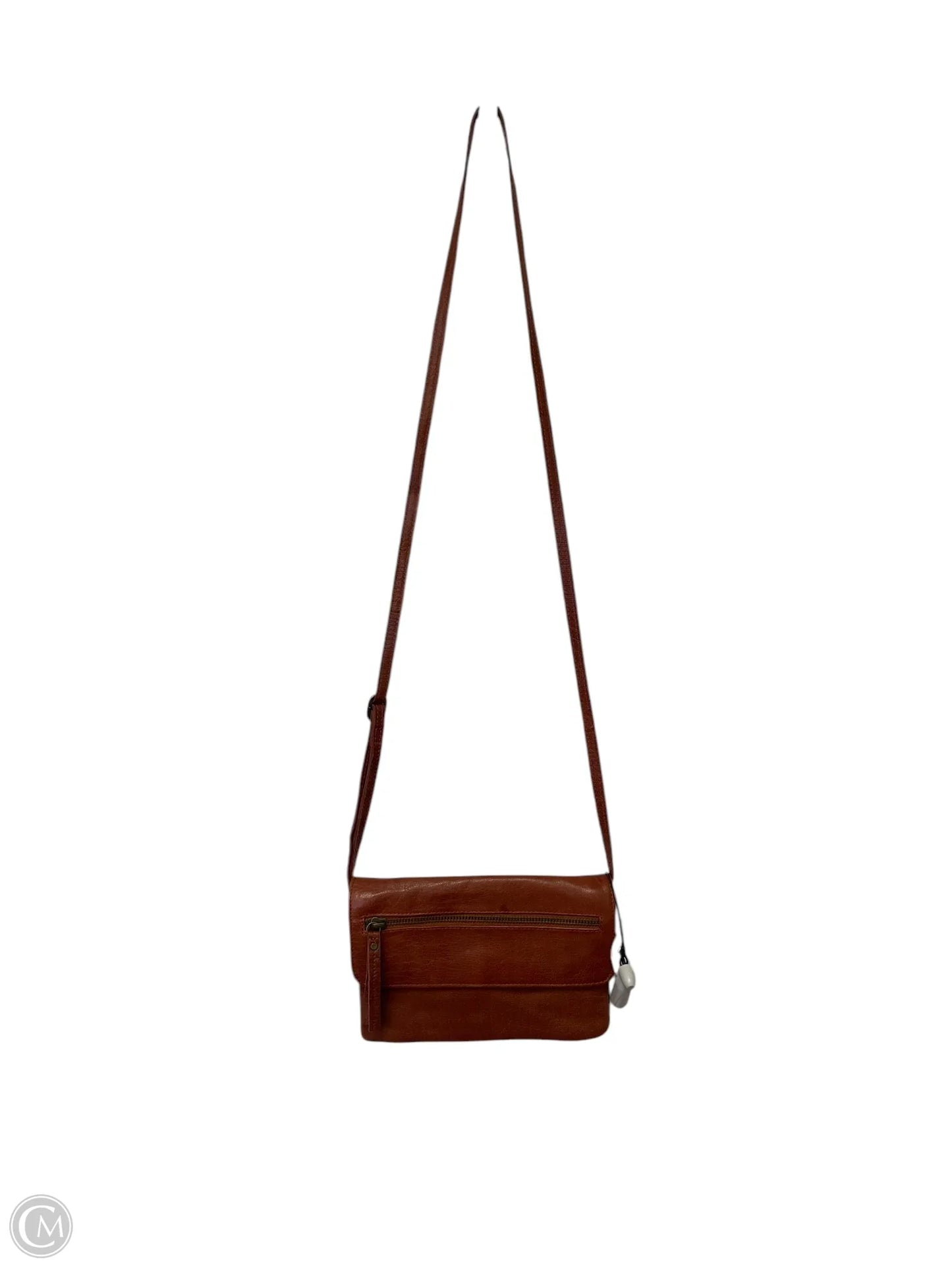 Crossbody Leather By Clothes Mentor, Size: Small