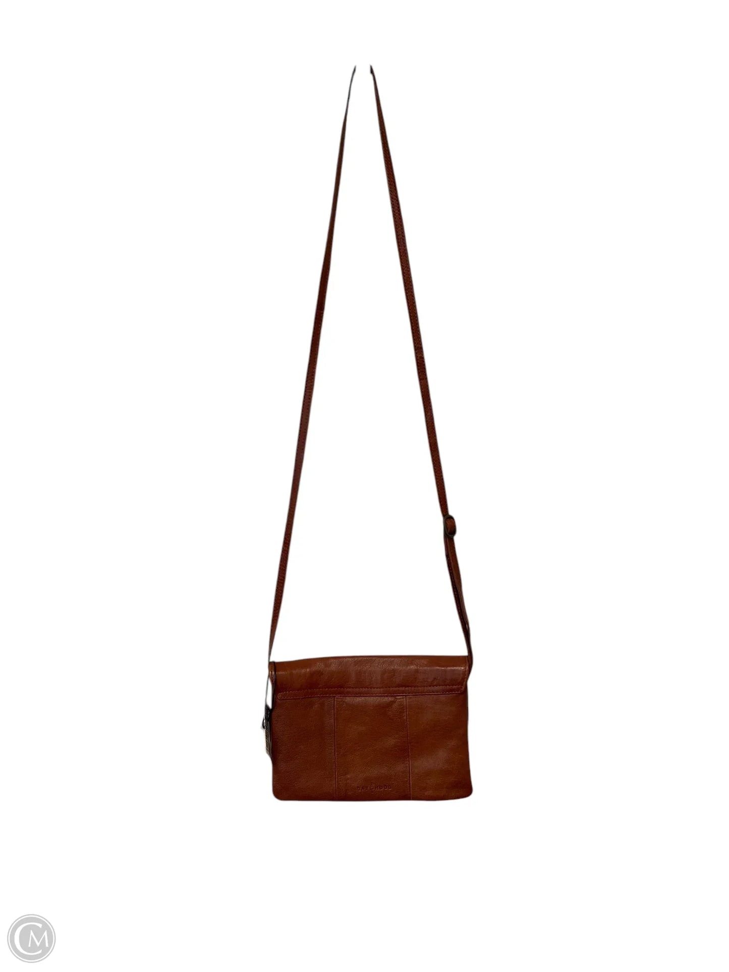 Crossbody Leather By Clothes Mentor, Size: Small