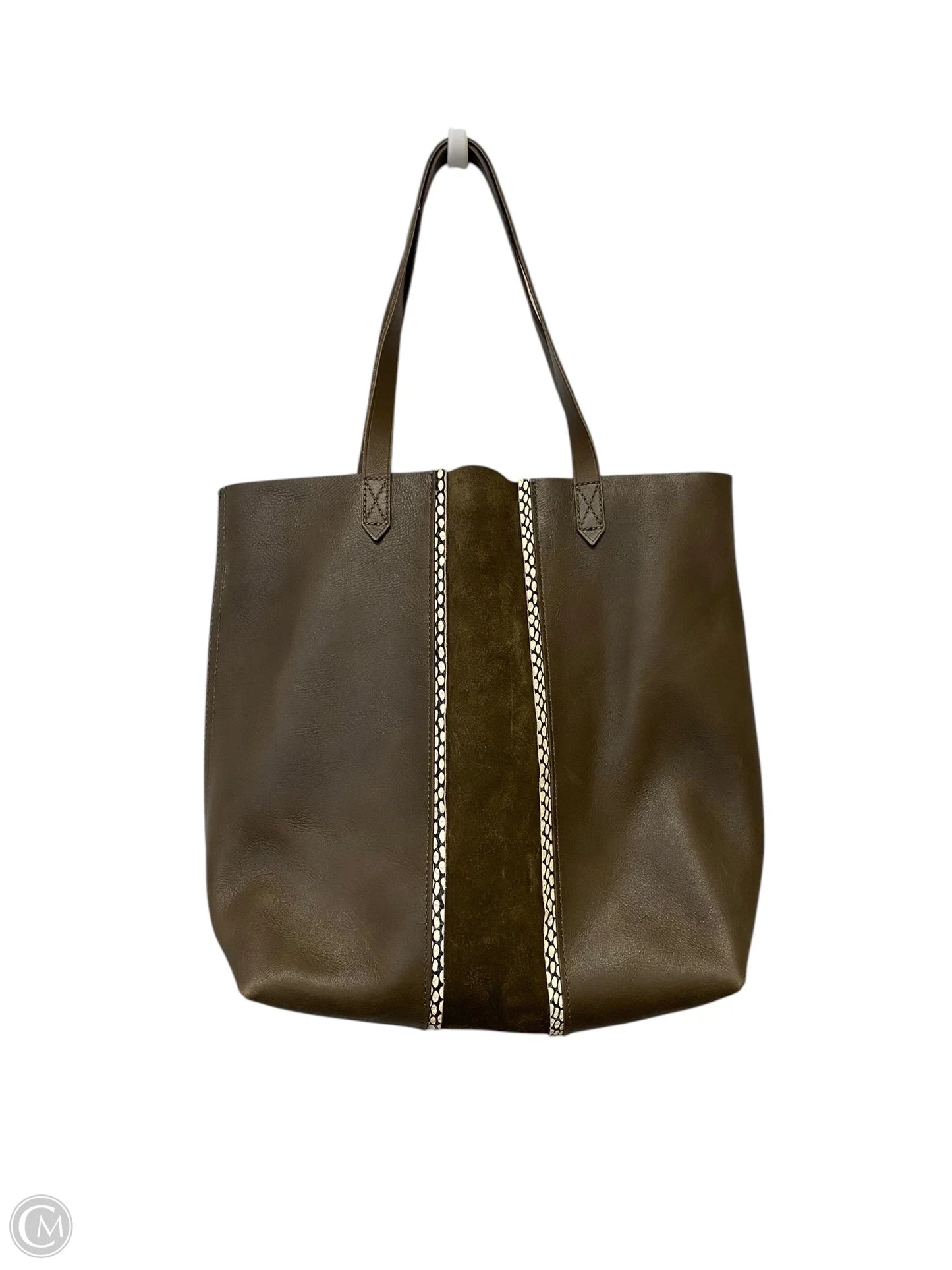 Tote Leather By Madewell, Size: Medium