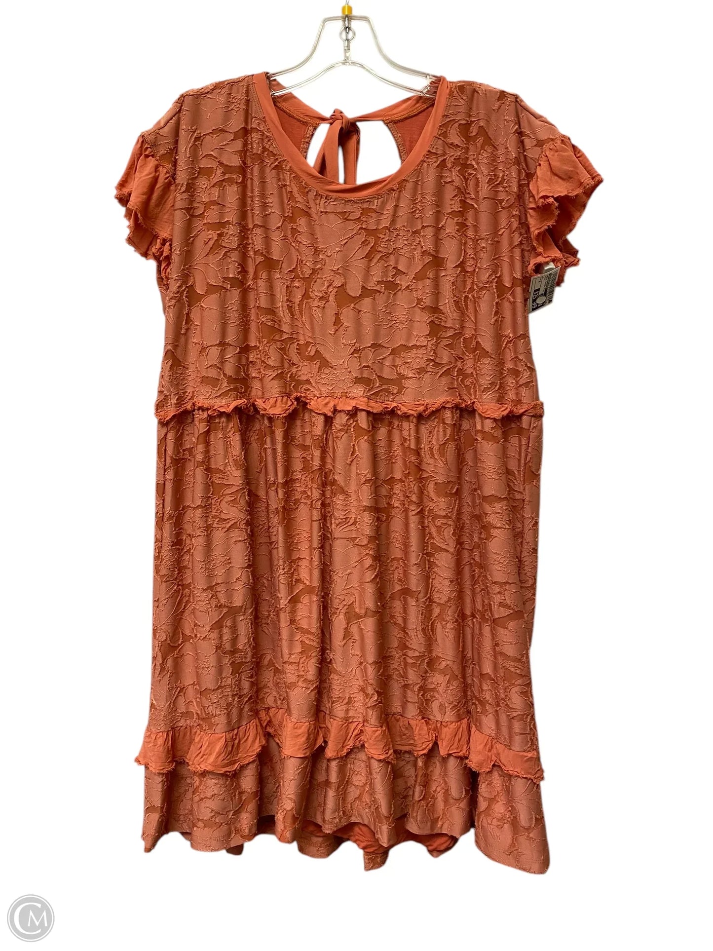 Dress Casual Midi By Anthropologie In Pink, Size: M