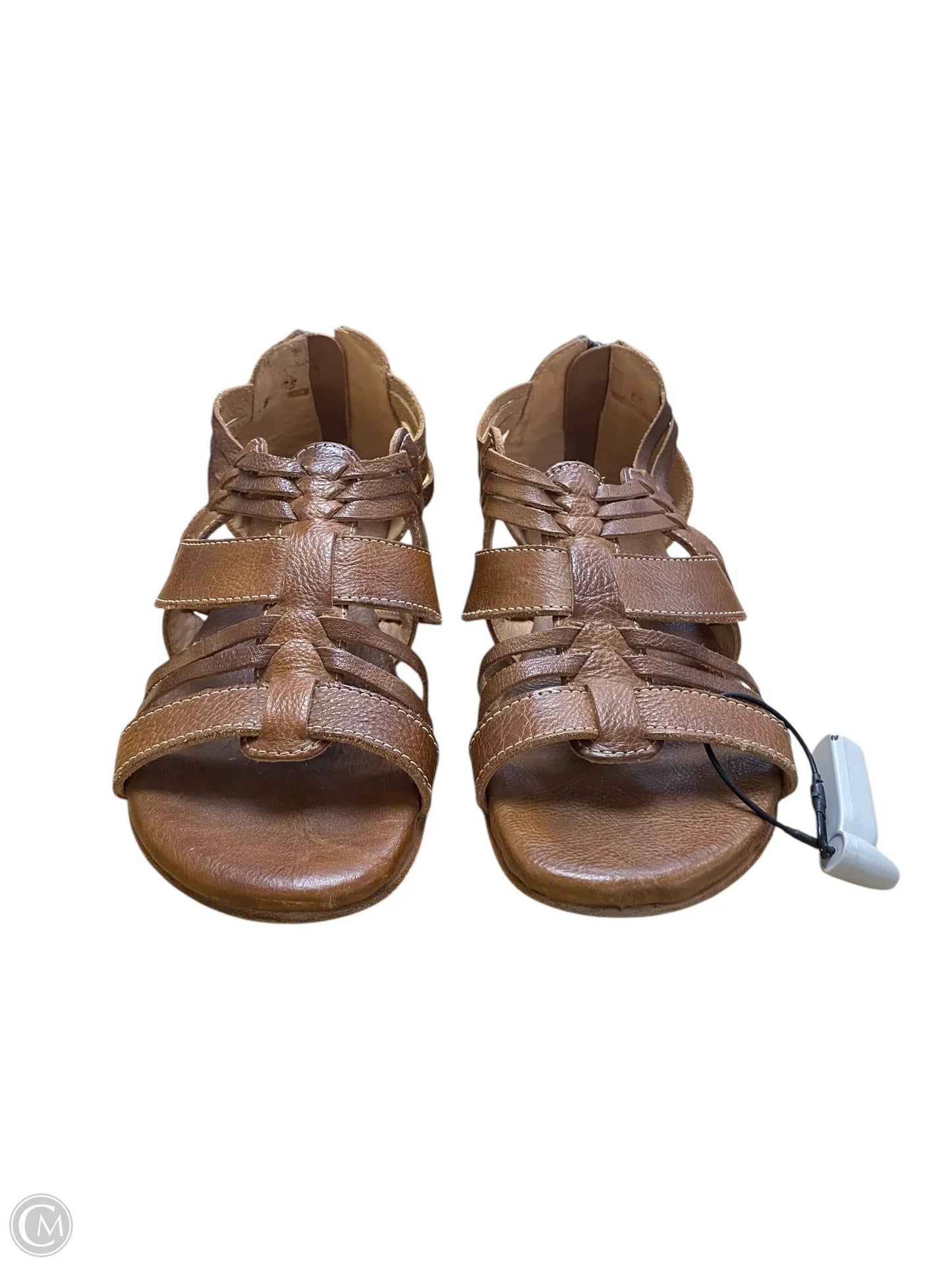 Sandals Flats By Bed Stu In Brown, Size: 6.5