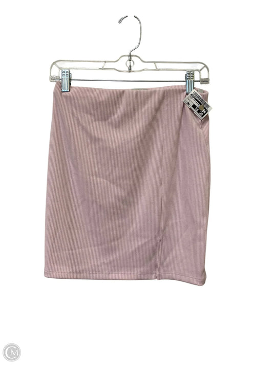 Skirt Mini & Short By Papaya In Pink, Size: L