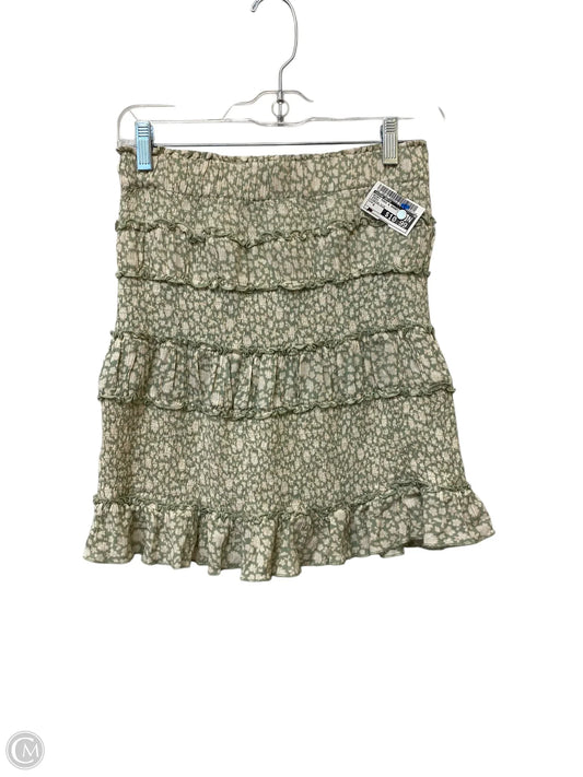 Skirt Mini & Short By Ocean Drive In Green, Size: S