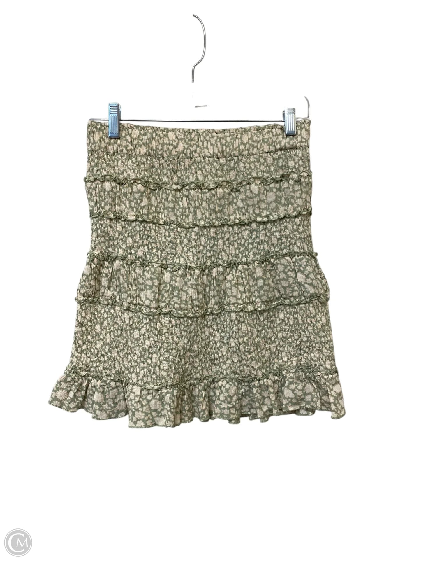 Skirt Mini & Short By Ocean Drive In Green, Size: S