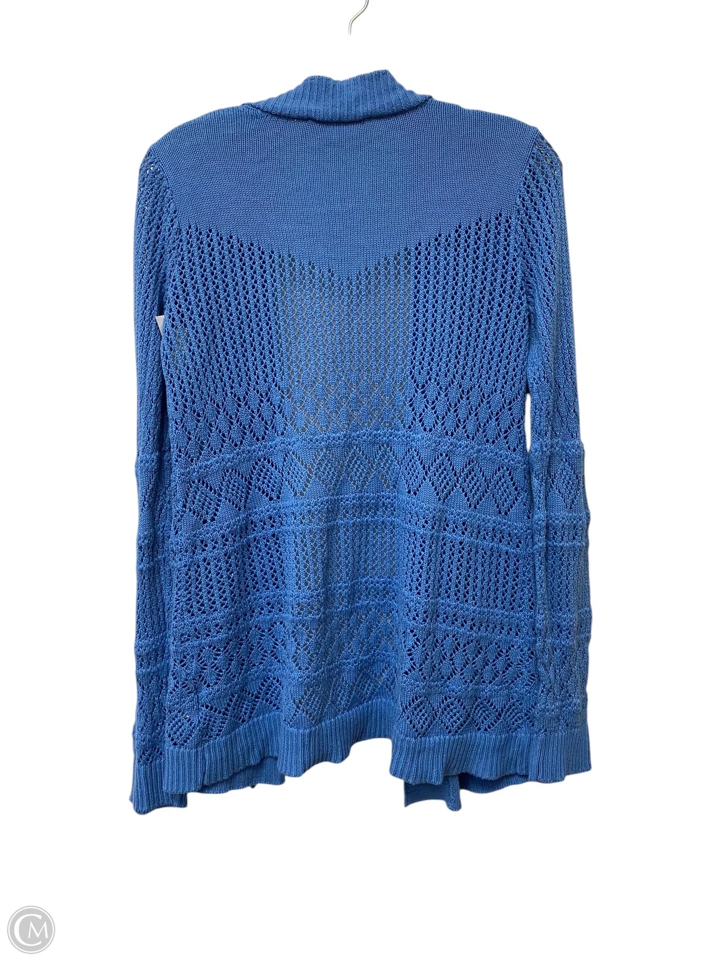 Cardigan By Clothes Mentor In Blue, Size: S