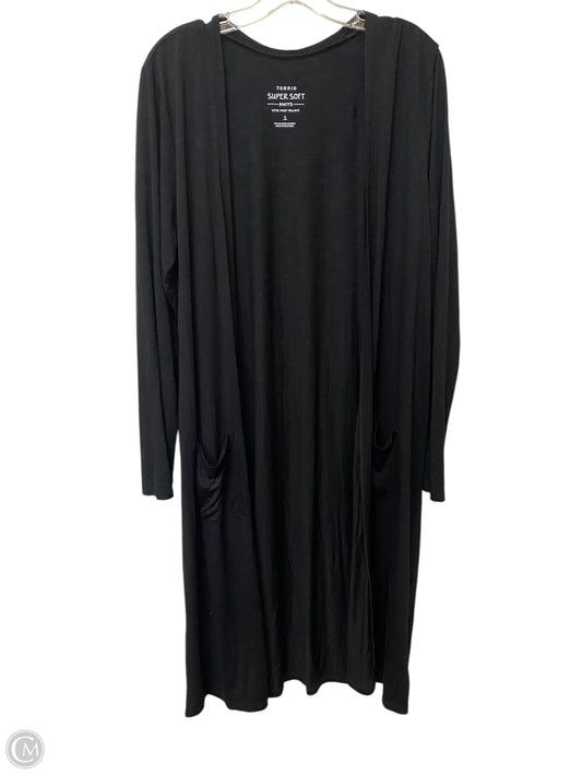 Cardigan By Torrid In Black, Size: 1x