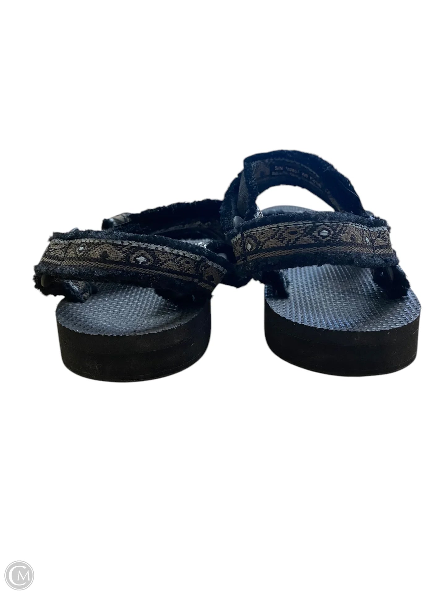 Sandals Flats By Teva In Black, Size: 6