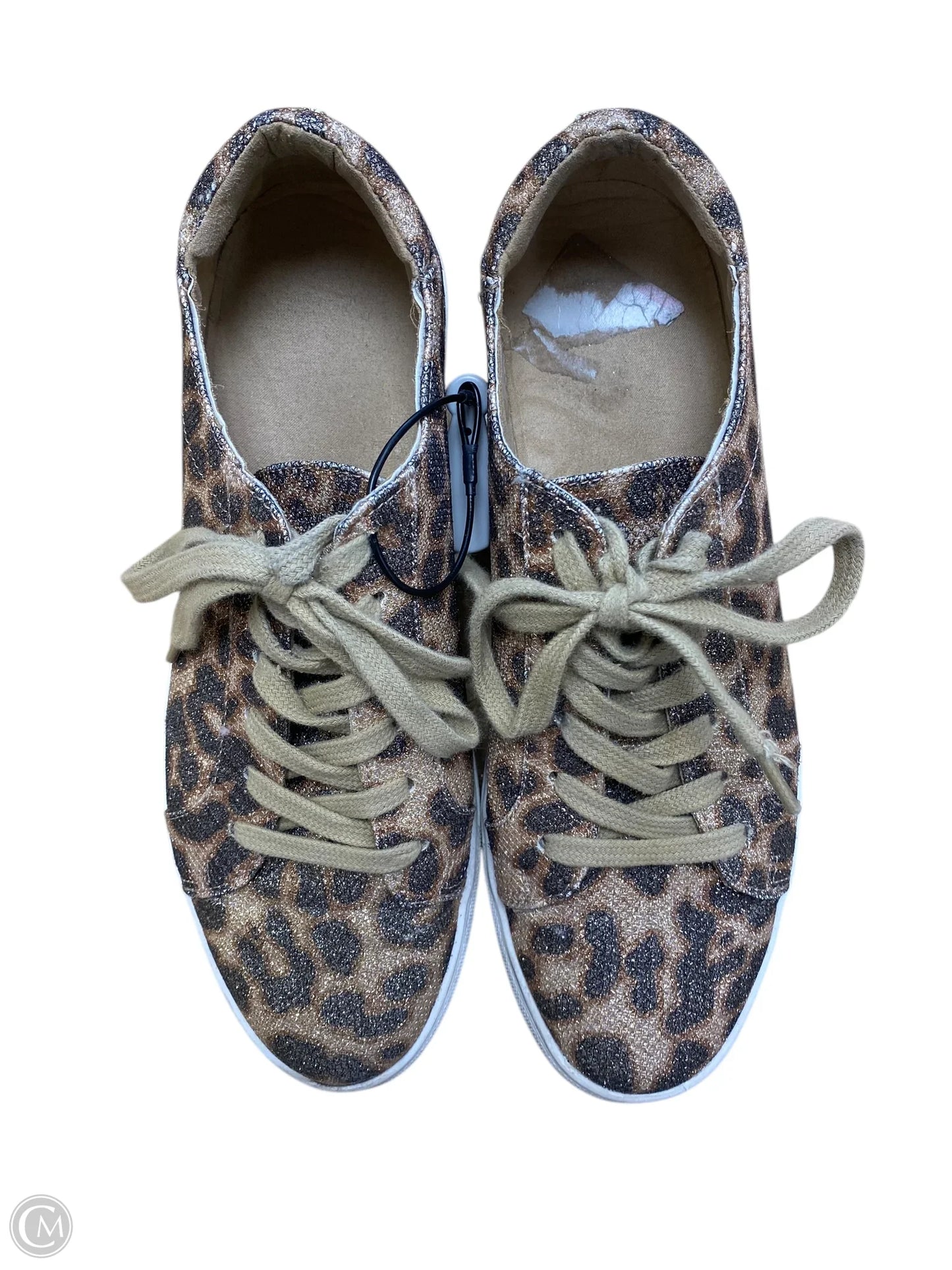 Shoes Flats By Clothes Mentor In Animal Print, Size: 6