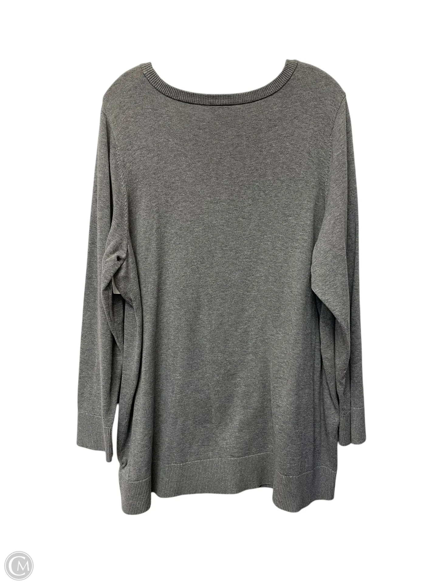 Sweater By Torrid In Grey, Size: 2x