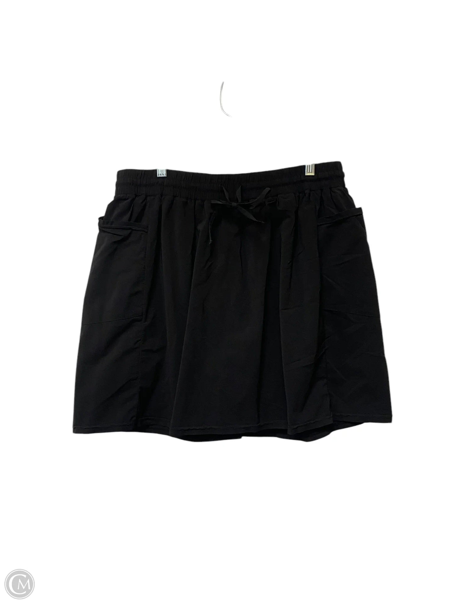 Athletic Skirt By Clothes Mentor In Black, Size: 2x