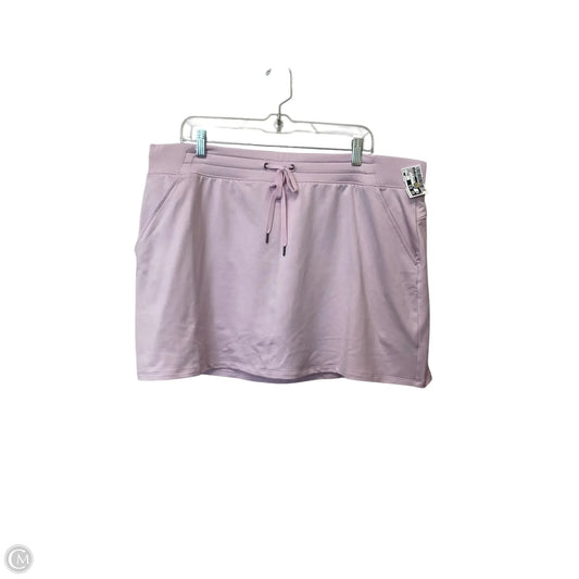 Athletic Skort By Tek Gear In Pink, Size: Xxl