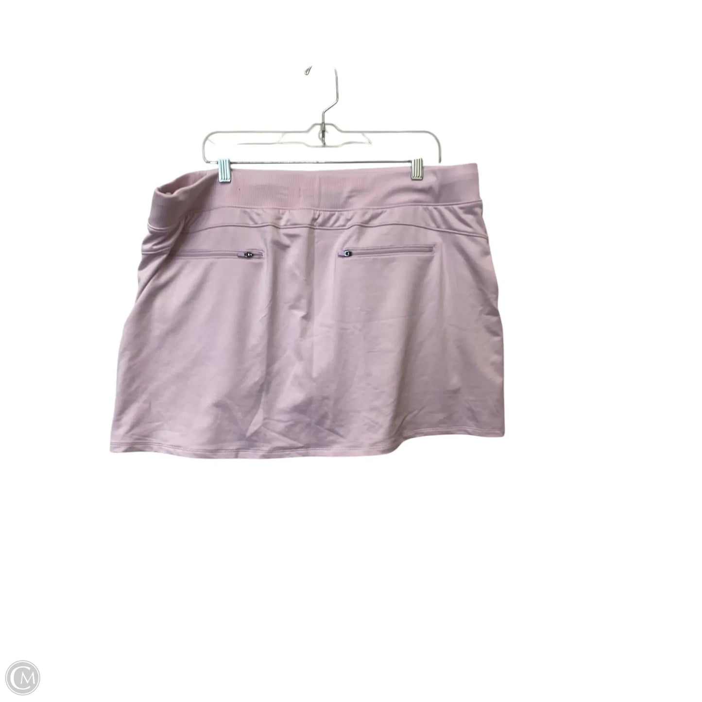 Athletic Skort By Tek Gear In Pink, Size: Xxl