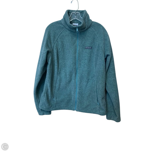 Jacket Fleece By Columbia In Green, Size: Xl