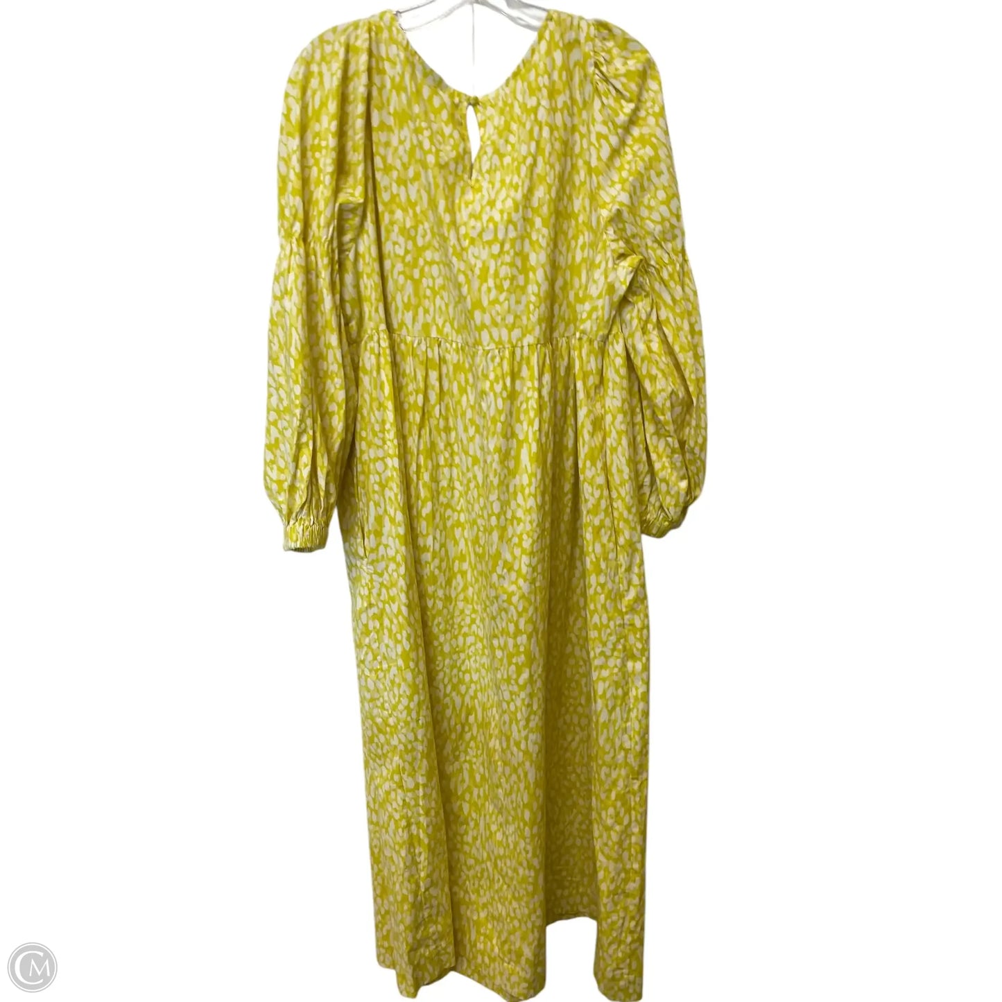 Dress Casual Maxi By Who What Wear In Yellow, Size: 1x