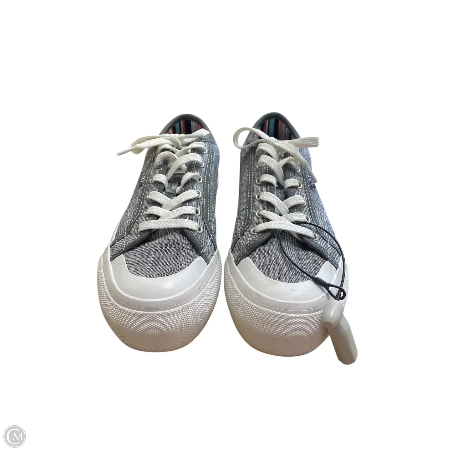 Shoes Sneakers By Roxy In Grey, Size: 9