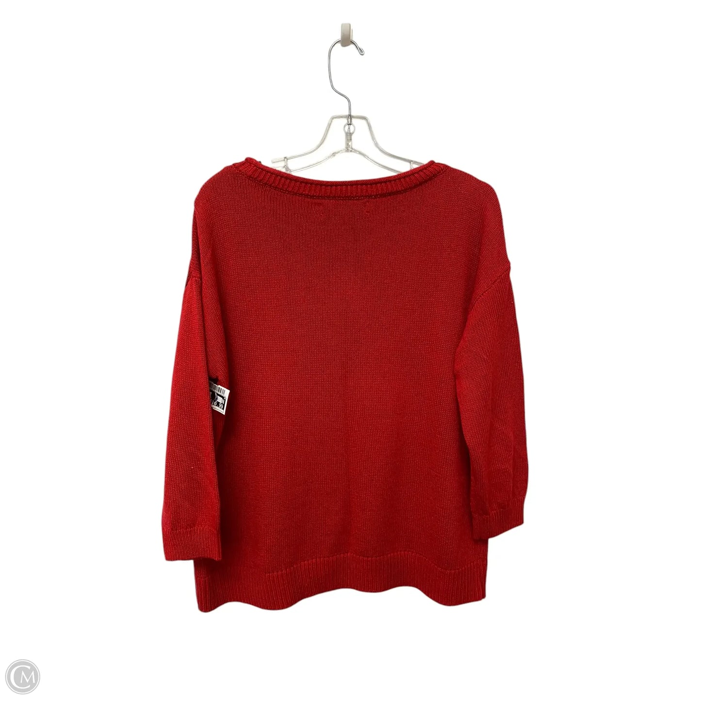 Sweater By Loft In Red, Size: L