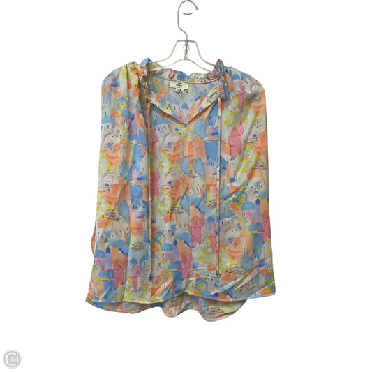 Top Long Sleeve By Entro In Multi-colored, Size: M