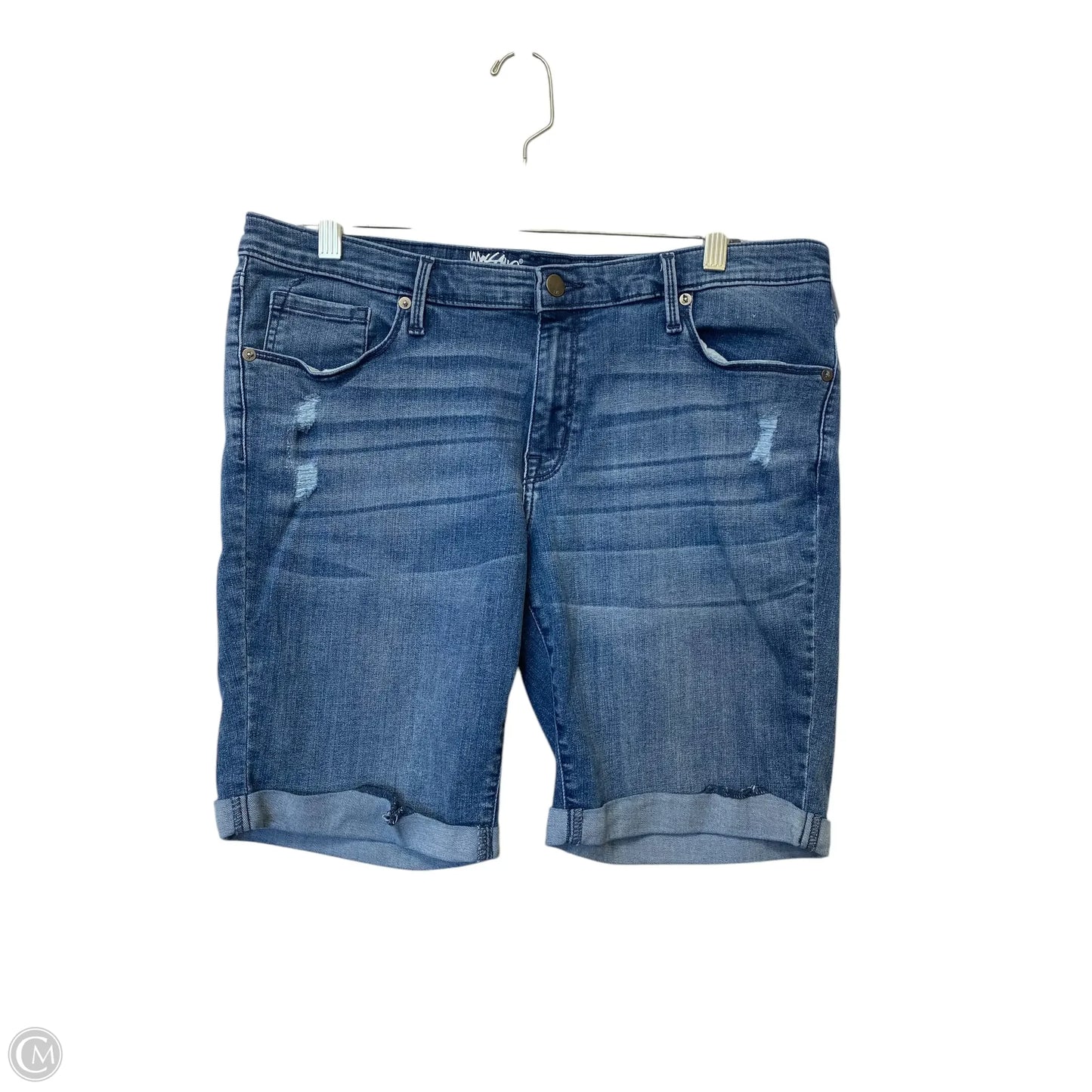 Shorts By Mossimo In Blue Denim, Size: 16