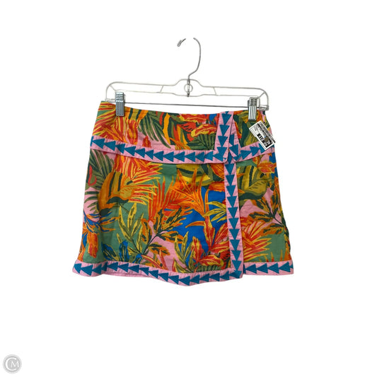 Skirt Mini & Short By Clothes Mentor In Multi-colored, Size: Xs