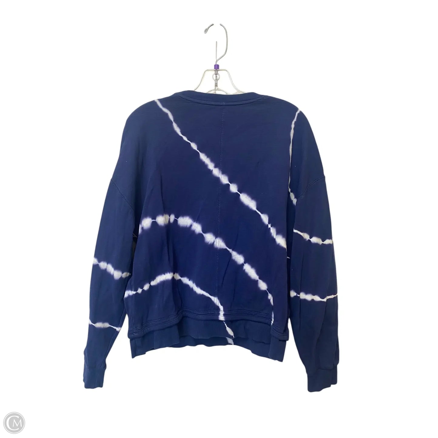 Top Long Sleeve By Athleta In Blue, Size: S