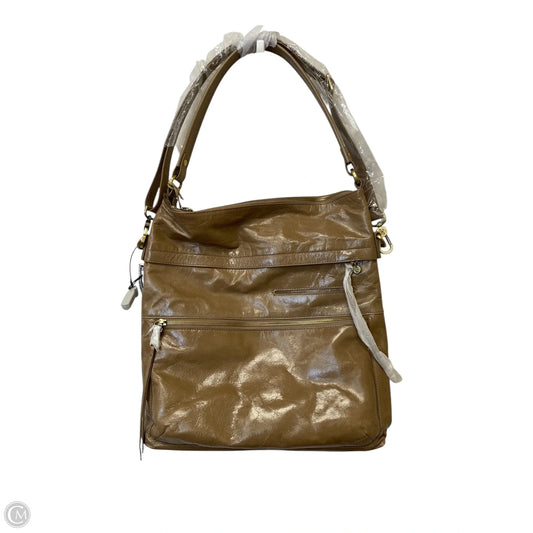 Handbag Leather By Hobo Intl, Size: Large